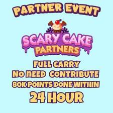 Monopoly GO Partners Event - Scary cake Partners FULL CARRY Services