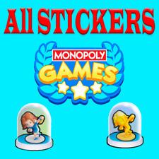 Monopoly Go All 1/2/3/4/5 Star Stickers Cards - 1 &2 Album FAST SHIPPING