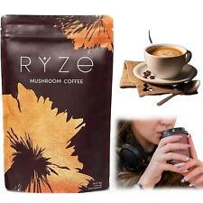 RYZE Mushroom Coffee - Organic Coffee 30 Servings - Lions Mane Reishi Cordyceps