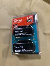 (2) NEW GENUINE IN PACK For Makita BL1860B 18V Batteries 6.0 AH 18V Volt LXT US